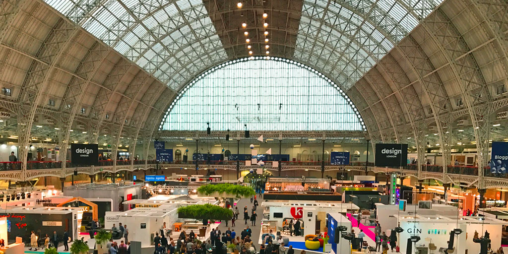 london olympia balcony